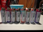 Bic Classic Multicolor Disposable Lighters Lot Of 8 Artistic Designs  lot 109 
