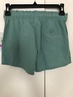 Athleta Girl Explore More 3  Shorts Wicking Sport Gym Teal Vtea Size M  10 New