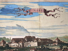 Brazil Ceara Siara 1673 Arnold Montanus Large Antique Engraved View 17th Century