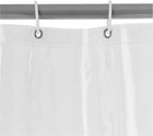 Water Resistant 8-gauge Peva Shower Curtain Liner With Metal Grommets And Plast