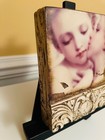 Sid Dickens Memory Block Tile T178 The Kiss Euc Retired Wall Art Collectible