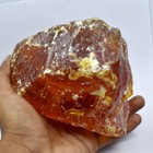 Certified 500 36 Ct Natural Raw Amber Orange Uncut Rough Loose Gemstone