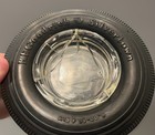 Vtg B f  Goodrich Silvertown 4 Ply Tire Radial Ashtray Glass Dish Smoking Cigar