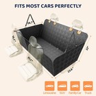 Back Seat Cover For Dogs  Waterproof Hard Bottom Dog Car Seat Cover  Suv Truck