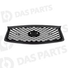 4pcs For 2018-2022 Infiniti Q50 Sport Front Upper Lower Grille Fog Light Bezels