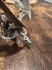 Scatha The Worm Dragon Rawcliffe Pewter Figurine With Blue Eyes Rare