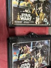 3 Star Wars Carrying Cases Filled With Original Figures