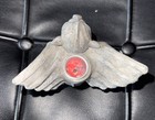Gargoyle Winged Vintage Statue Candle Holder Figurine Flying   Cement 1995