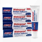 Secure Waterproof Denture Adhesive - Zinc Free - Extra Strong 12 Hour Hold -    