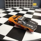 Afx Aurora Blk org red Matador Stocker Nascar Slot Car Body Mint  