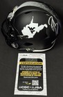 Rich Rodriguez Signed Autographed West Virginia Mountaineers Mini Helmet Jsa Coa