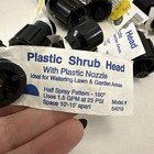 Orbit Half Pattern Shrub Sprinkler Head Plastic Nozzle 180 Deg Lot Of 7 New Nwt