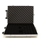 1000 Count Rolling Aluminum Poker Chips Set Storage Case New