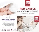 New     Red Castle Cocoonababy Baby Mattress  Gray Pattern