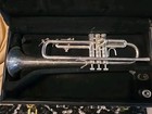 2002 Bach Omega Silver Trumpet Engraved 