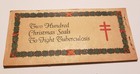 1930 Us Christmas Tb Seals Entire Booklet Of 200 Stamps Never Touched 