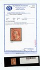 1851 Scott S   10a Used Washington 3 Cent  Blue Town Pmk Pf Cert Stamp