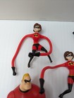 Assorted Lot Of Disney Pixar The Incredibles Toys Action Figures 9 Toys Total 
