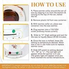 Gigi Multi-purpose Hair Removal Wax Warmer  fits 8 Oz And 14 Oz 