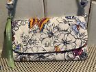 Nwt Vera Bradley Wildwood Wallet Crossbody  Wing   Bloom In Cotton Msr 65