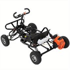 Youth Off-road Go-kart 63cc 2-stroke - Enjoy Assembly Fun christmas Gift Black
