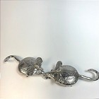 Vintage Mouse Belt Buckle Silver Tone Whimsical Mimi Di N Signed Statement