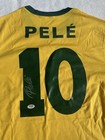Brazil Pele Authentic Signed Soccer Custom Jersey Autographed Psa Dna Itp Coa