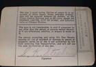 Vintage Rare Lifetime Pass  Illinois Central Railroad   40 Years Of Service 