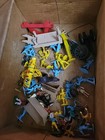 Vintage Marx Fort Apache Play Set Over 50 Pieces Plastic 