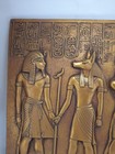 Rare Ancient Egyptian Antiquities Stela Heavy Stone God Anubis Goddess Isis
