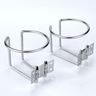 2x 3 In Boat Cup Holder Stainless Steel Universal Size Drink Cup Holder W screws