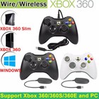 Wireless Controller For Microsoft Xbox 360  360slim  360e For  Windows 11 10 8 7