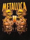 Vintage Metallica Pushead Long Sleeve Shirt Size L Large Double Sided