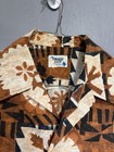 Vtg 1960s -1970   s Hawaiian Shirt Pacific Isle Aloha Polyester Flowers Mens Large