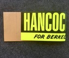 1971 Bumper Sticker Loni Hancock And Rick Brown For Berkeley City Council
