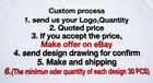 Custom Embroidered Logo Patch  Personalized Logo Patches  Logo Iron On Patch