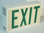 Vintage Industrial Exit Sign Original Matrix Led Don Gilbert 1980s