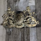 Imperial Wwi German Bavarian Coat Of Arms Pickelhaube Helmet Plate With Lions
