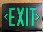 Hubble Duallite Thermoplastic Led Exit Sign Lxugbe