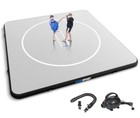 Inflatable Wrestling Mat  10ft  13ft  16 5ft Jiu Jitsu 10x10 Ft Grey Black