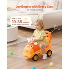 Uimoso Ride-on Push Car 48 5 Lbs Foot-to-floor Walker Horn   Music For Children