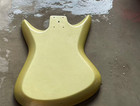 Metallic Finish Guitar Solid Basswood Body Fit Teisco Sharkfin Diy Project