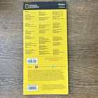 National Geographic Maine Guidemap Road Map   Guide  2018