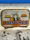 Pretty Maid Kitchen Stove Oven Childrens Toy Vintage Metal White Red Mar Toys