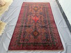 Antique Blue Afghan Baluchi Area Rug 5x9 Handmade Persian Style Oriental Carpet
