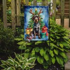 German Wirehaired Pointer Christmas Reindeer Flag Garden Size Dac7789gf