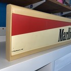Vtg Marlboro Store Display Sign 1987 Phillip Morris - Standing Screw Down 24x5