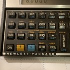 Hewlett-packard Vintage Scientific Calculator Casemodel 3414a50941new Batteries 