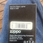Zippo Genuine Windproof Lighter 207 Regular Street Chrome Made In Usa