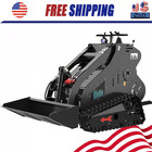 13 5 Hp Mini Skid Steer Track Loader Hydraulic Gasoline Engine Free Ship